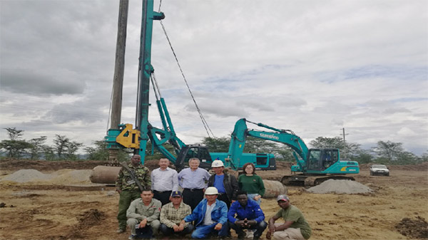 山河智能入岩神器在东非肯尼亚获赞,人好设备好