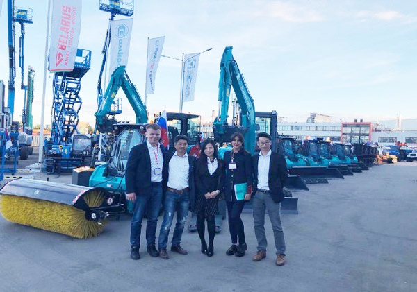 十年携手,山河智能莫斯科宝马CTT展产品推介会圆满举行