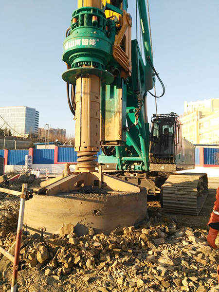 了不起！山河智能SWDM36旋挖钻孔直径达3米再创奇迹