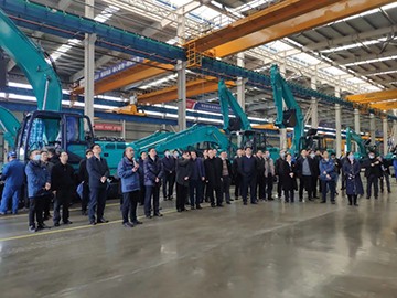 中石化长岭炼化公司调研山河智能