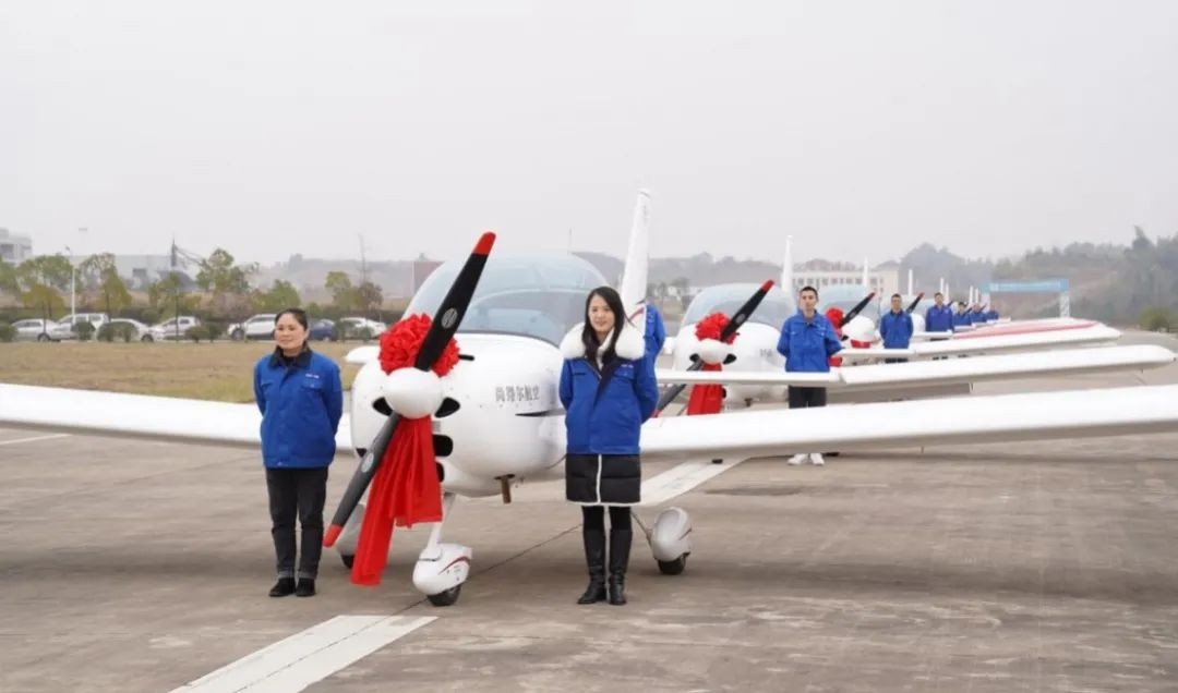 牛年开新局，山河航空8架SA60L飞机集中下线、交付