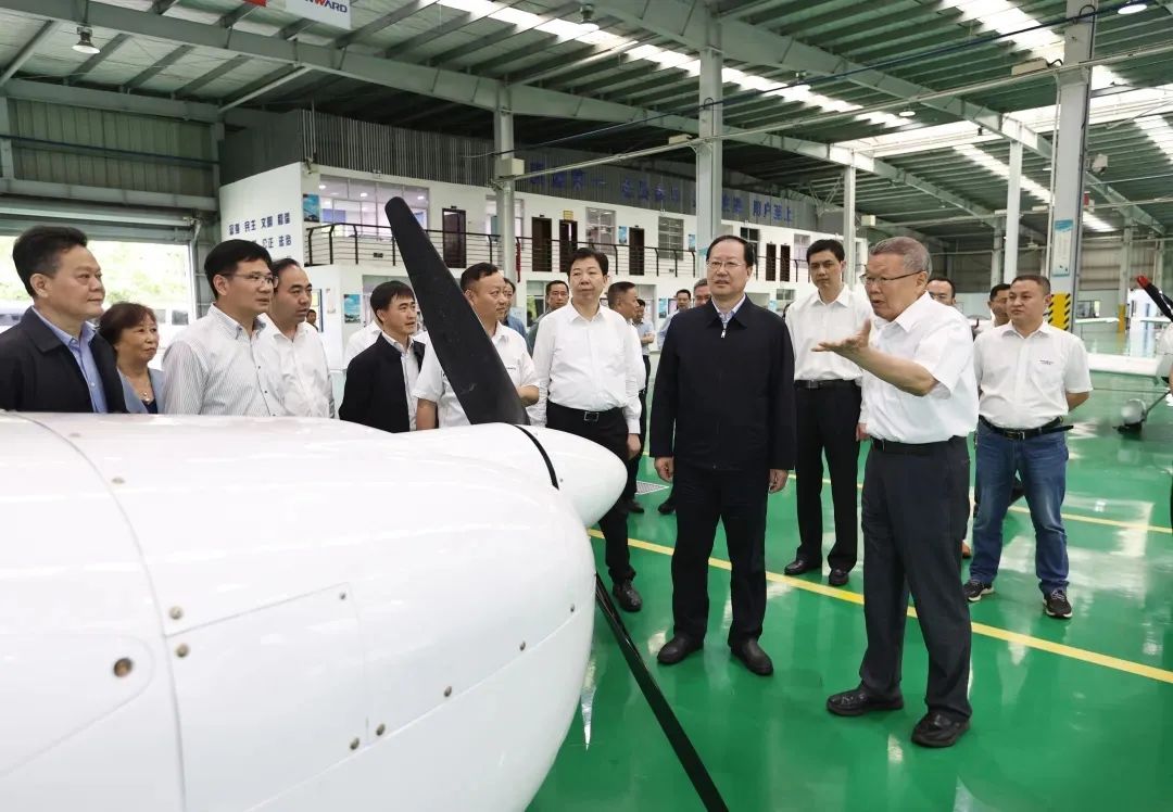 毛伟明调研山河科技:打造全国一流的通用航空产业基地