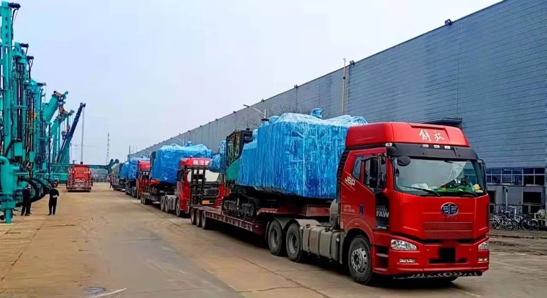 开门红!山河智能凿岩设备实现新年首单发货