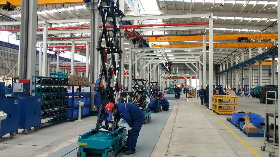 吹响复工“冲锋号”，全力冲刺“开门红”！山河智能高空机械复工复产进行时