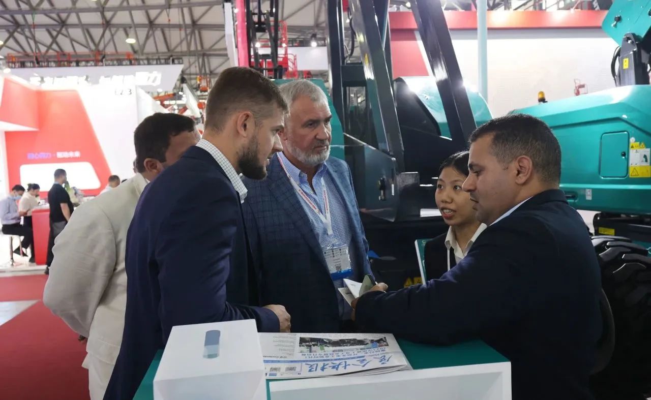 精品出击，闪耀魔都！山河智能全系列高空机械亮相2023亚洲国际高空展