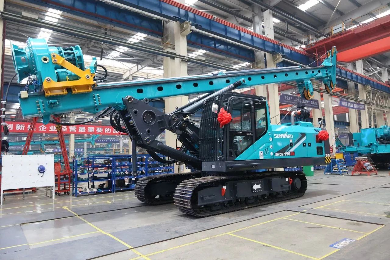 持续火热交付！山河智能SWDM190JN旋挖钻机备受全国各地客户青睐