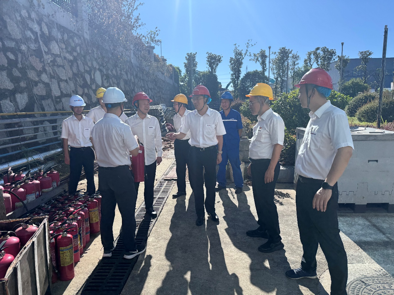 战高温，保安全--山河智能开展高温防暑专项安全检查