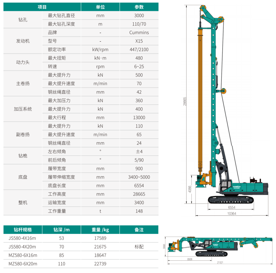 超大型多功能旋挖钻机