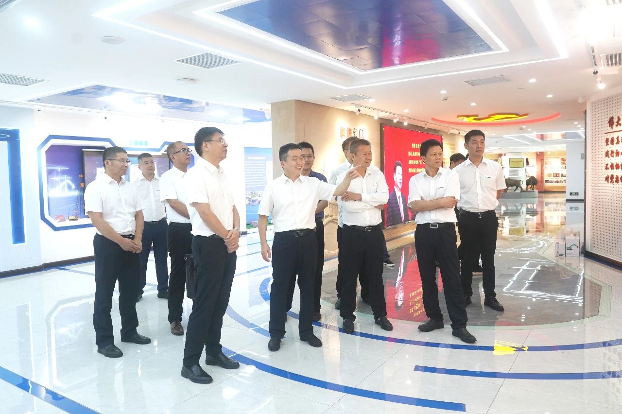 山河智能董事长付向东率队拜访广东水电二局，深化合作共谋发展